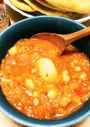 豆のスパイシートマトスープ-レシピのメイン写真