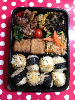 今日の弁当-レシピのメイン写真