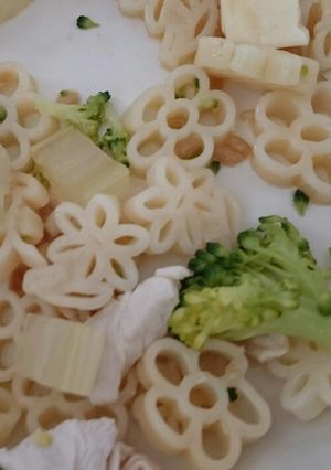 汚れにくいズボラ手づかみパスタ-レシピのメイン写真
