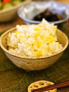 甘くて素朴なとうもろこしご飯-レシピのメイン写真
