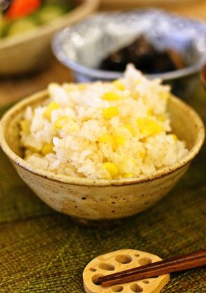 甘くて素朴なとうもろこしご飯-レシピのメイン写真