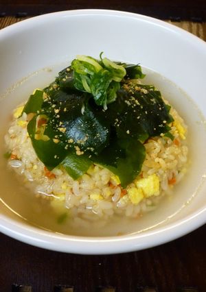 鳴門ワカメスープかけチャー-レシピのメイン写真