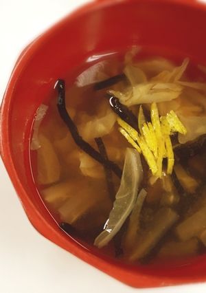 白菜とひじきのお味噌汁☆マクロビ味噌汁-レシピのメイン写真