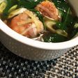 ひと手間で美味!海老団子の中華スープ*