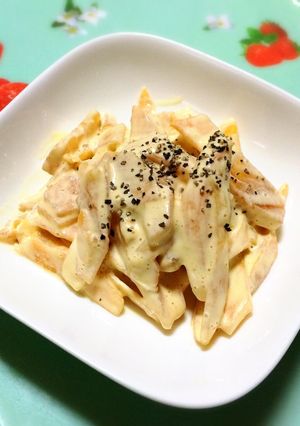 簡単！シンプル！柿サラダ♡-レシピのメイン写真