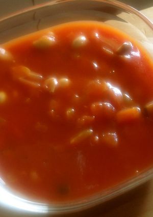 トマトジュースでミネストローネ-レシピのメイン写真