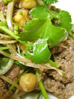牛肉と香菜のエスニックサラダ-レシピのメイン写真