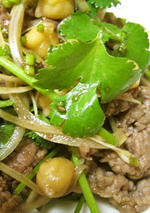 牛肉と香菜のエスニックサラダ-レシピのメイン写真