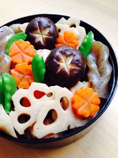 筑前煮は飾り切りでおせちにも◎-レシピのメイン写真