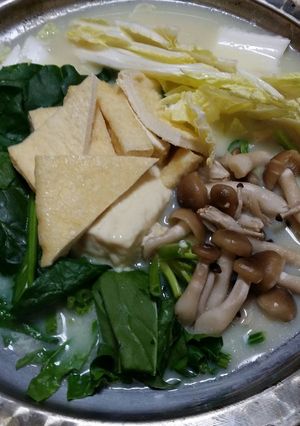 伊東家の食卓とろーり豆乳鍋（覚書用）-レシピのメイン写真