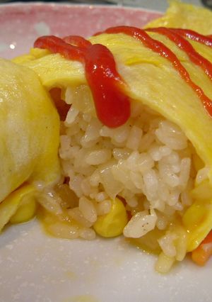 醤油バターでオムライス☆-レシピのメイン写真