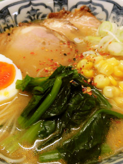 味噌ラーメン風!にゅうめん♪-レシピのメイン写真