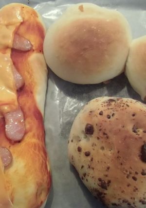 バラエティパン3種-レシピのメイン写真