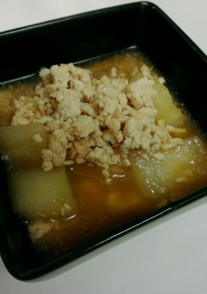 とうがんの挽肉あんかけ-レシピのメイン写真