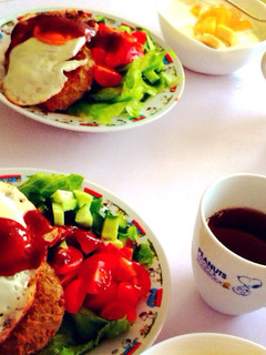 ちょー簡単!カフェごはん。ロコモコ-レシピのメイン写真