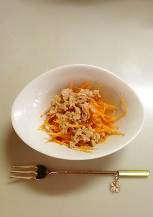 保存が効く！ にんじんのツナオイル漬け-レシピのメイン写真