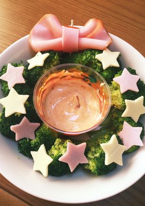 リースサラダ-レシピのメイン写真