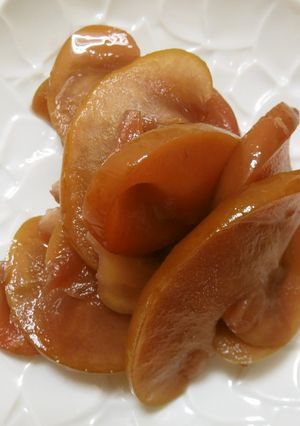 リンゴの赤ワイン煮-レシピのメイン写真