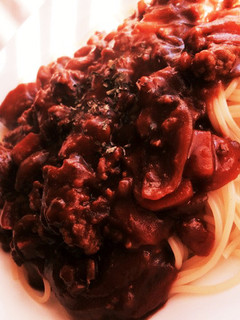 カレーリメイク!簡単ミートソース♩-レシピのメイン写真