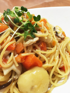 リメイク♡ポトフ鍋でそのまま作るパスタ♡-レシピのメイン写真