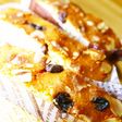 Xmas★アーモンドレーズンチーズケーキ