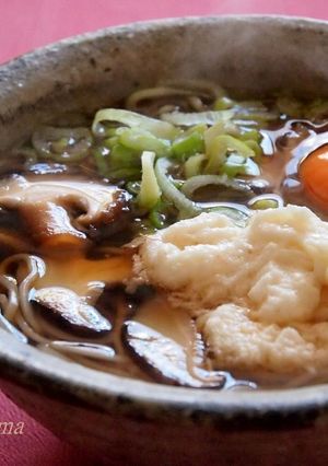 胃腸にやさしい！温かな日本蕎麦-レシピのメイン写真