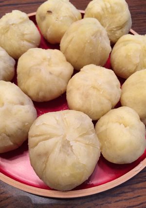 さつまいもの茶巾絞り-レシピのメイン写真