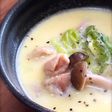 白菜の優しいクリームスープ