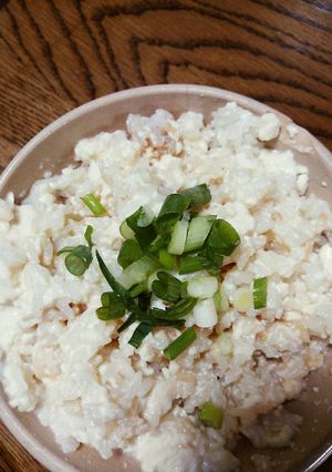 卵かけご飯風まぜまぜ豆腐ご飯♪-レシピのメイン写真