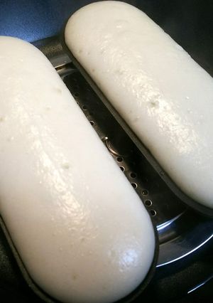 ミズホチカラのふわふわ蒸しコッペパン♪-レシピのメイン写真