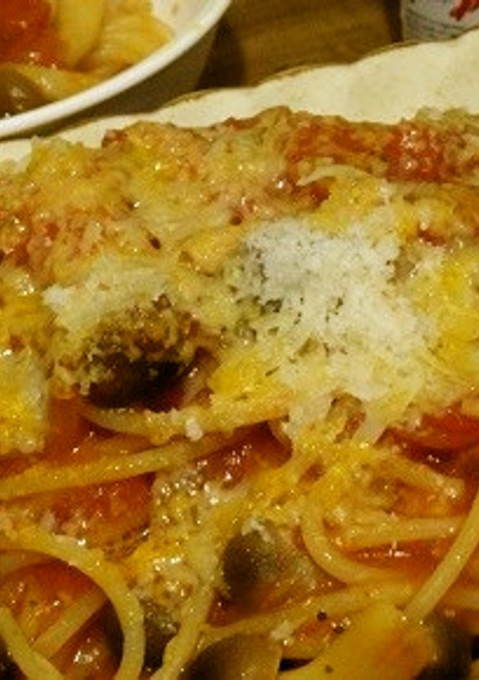 しめじとトマトのとろとろ煮込みパスタ-レシピのメイン写真
