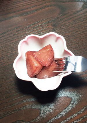 肉料理のさっぱりおかず梨コンポート〜簡単-レシピのメイン写真
