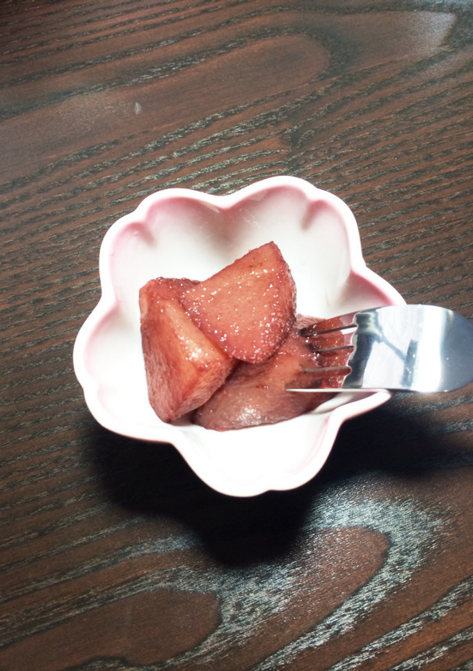肉料理のさっぱりおかず梨コンポート〜簡単-レシピのメイン写真