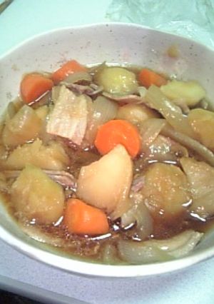 レンジde肉じゃが-レシピのメイン写真