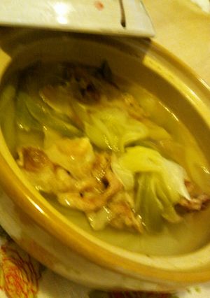 信長葱の常夜鍋-レシピのメイン写真