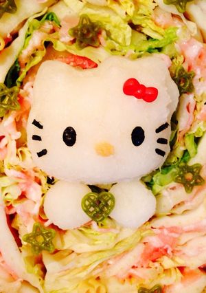 キティおろしのせ白菜のミルフィーユ-レシピのメイン写真