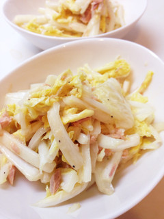 白菜とツナのしょうゆマヨサラダ-レシピのメイン写真