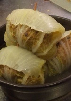 簡単ロール白菜◇お弁当ハンバーグ活用-レシピのメイン写真