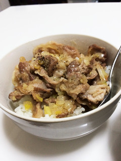 簡単!ネギ塩豚丼-レシピのメイン写真