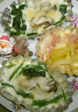 ホワイトクリスマス　牡蠣のフローレンス-レシピのメイン写真