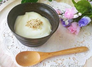 レンジで簡単♡片栗粉でお豆腐プリン-レシピのメイン写真