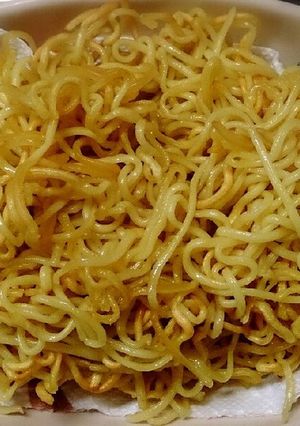 パリパリふわふわ中華麺☆あんかけ用-レシピのメイン写真