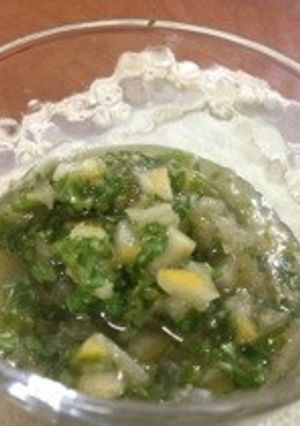 丸覚え簡単！パセリと塩レモンドレッシング-レシピのメイン写真