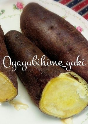 レンジで簡単♡蒸かしイモ(*´pq`*)-レシピのメイン写真
