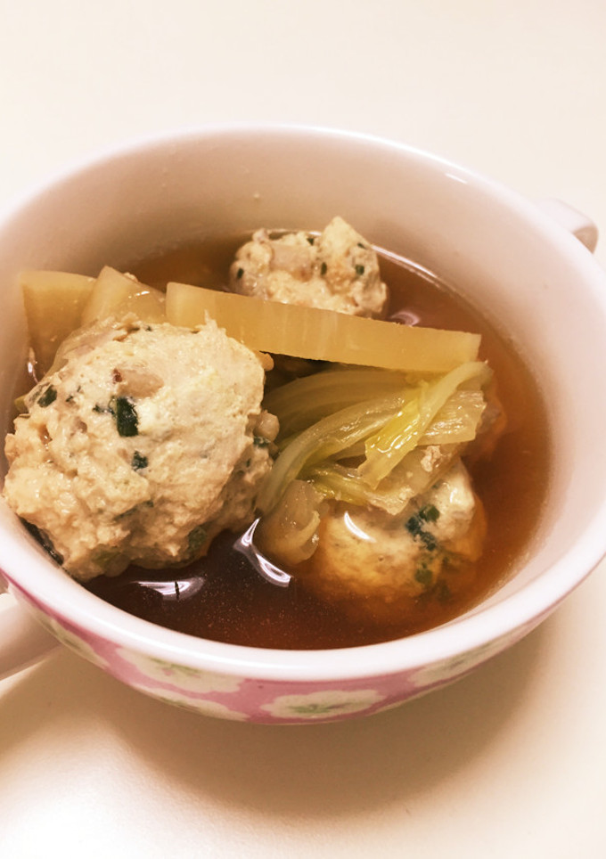 つくねと大根の煮物-レシピのメイン写真