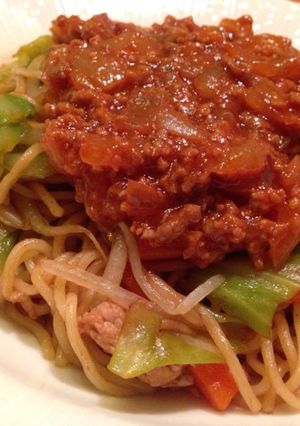 ミート焼きそば♡懐かしの味再現♪♪-レシピのメイン写真