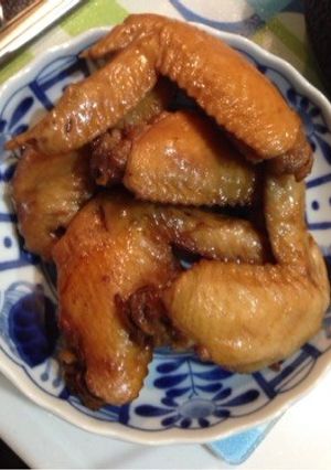 圧力鍋で作る手羽先煮-レシピのメイン写真