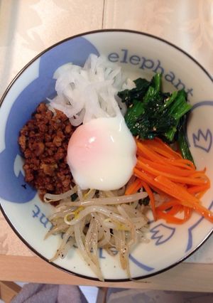 ビビンバ丼-レシピのメイン写真