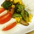 豆腐とベジタブルのワンプレート