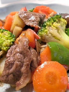 お野菜たっぷり牛肉のトマト炒め-レシピのメイン写真